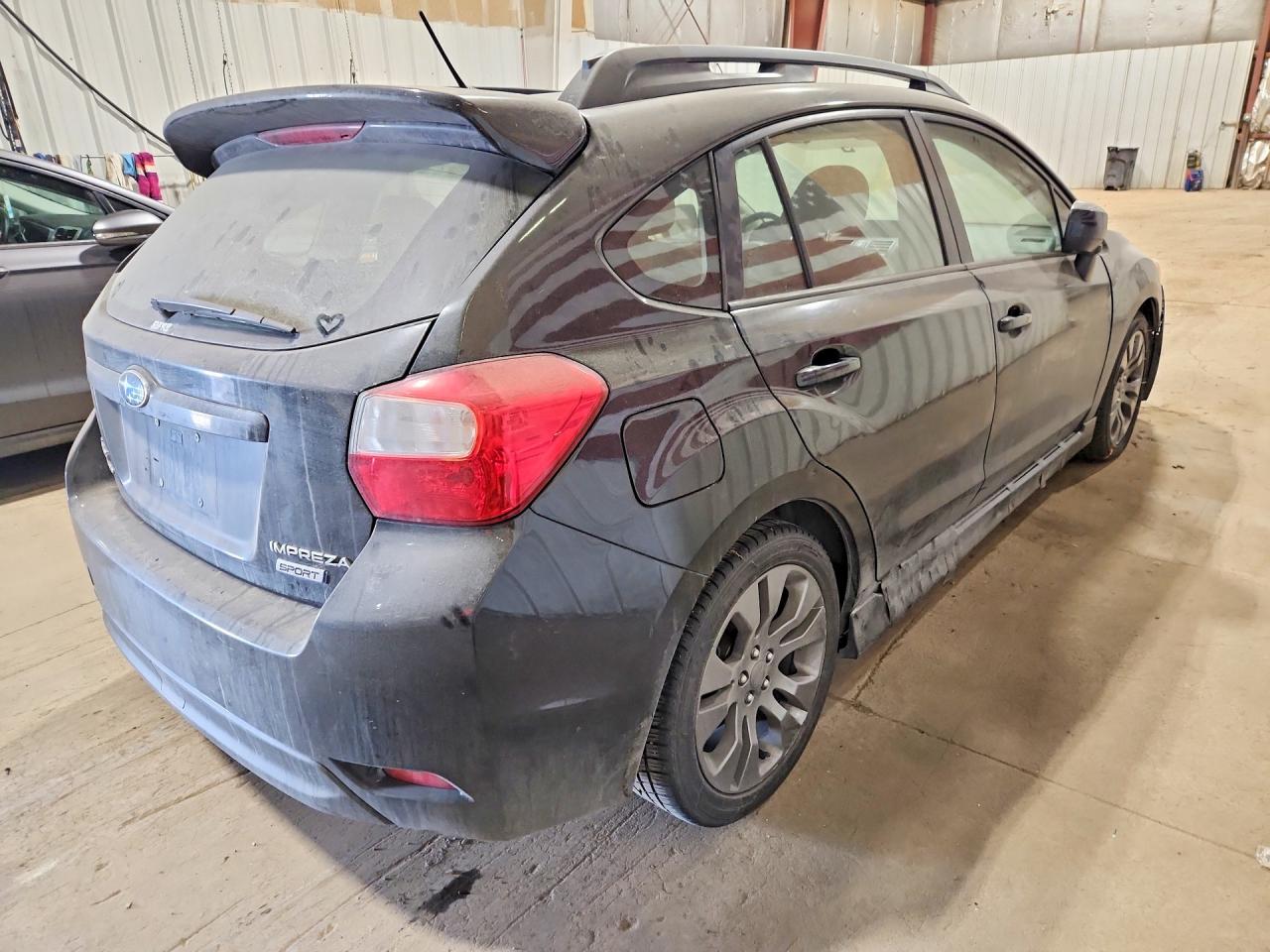 2014 Subaru Impreza Sport Premium Black vin: JF1GPAL63E8237581