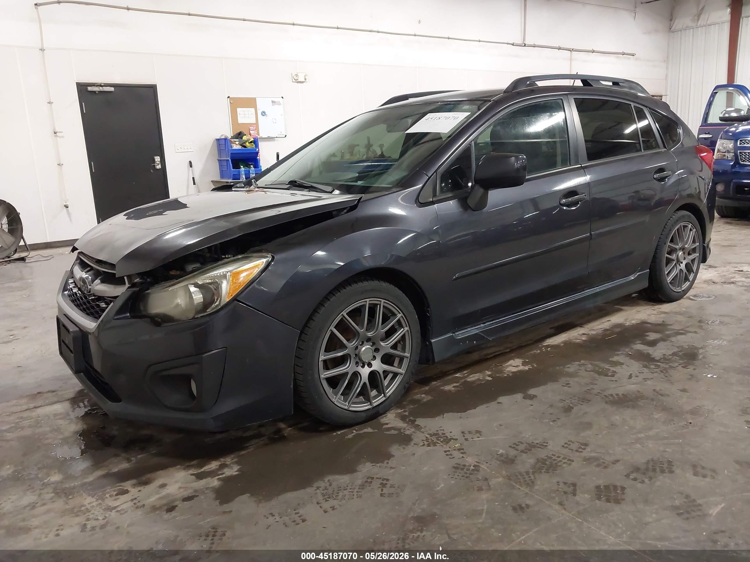 2014 Subaru Impreza 2.0i Sport Premium Gray vin: JF1GPAL63E8278938