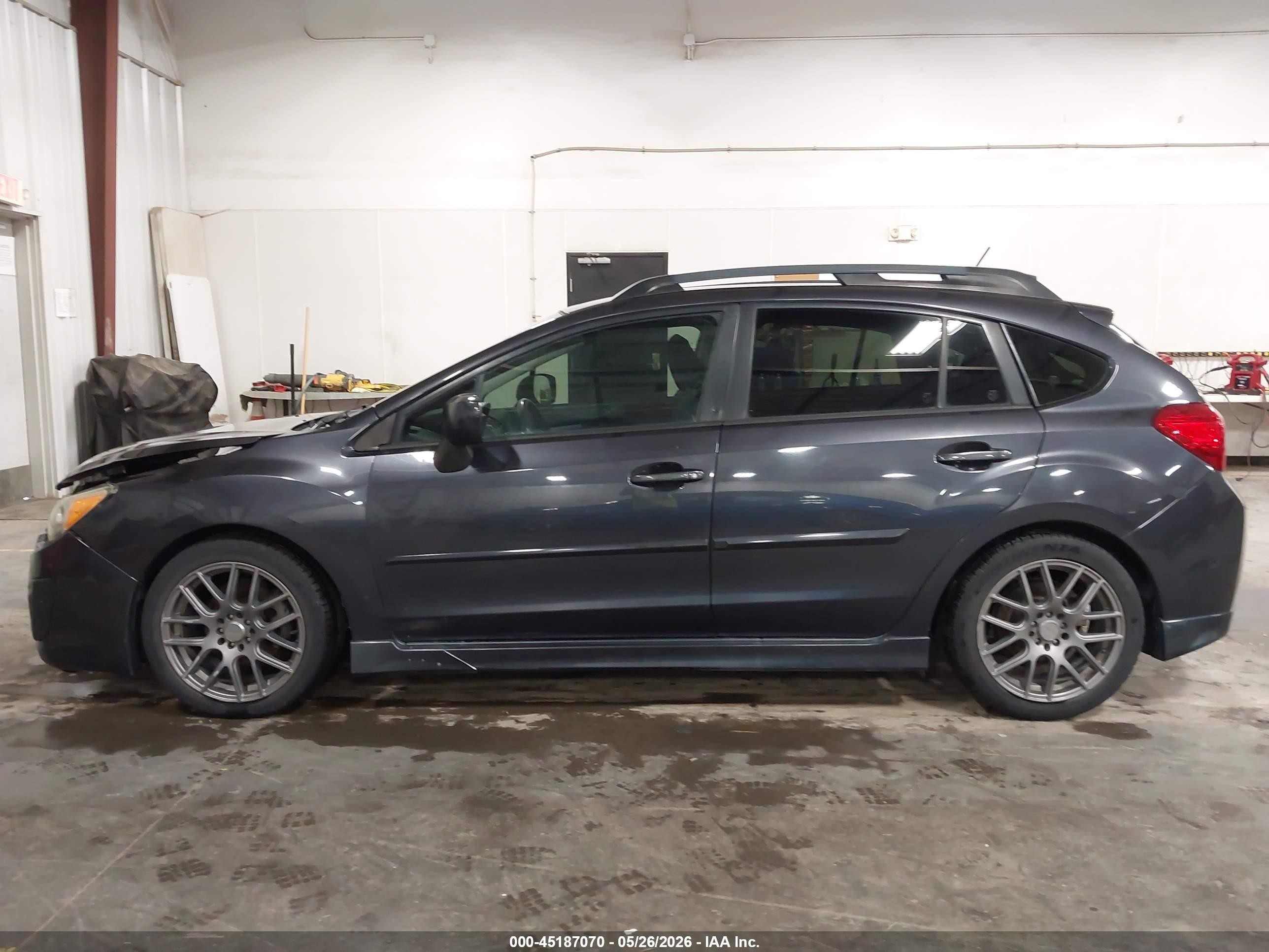 2014 Subaru Impreza 2.0i Sport Premium Gray vin: JF1GPAL63E8278938