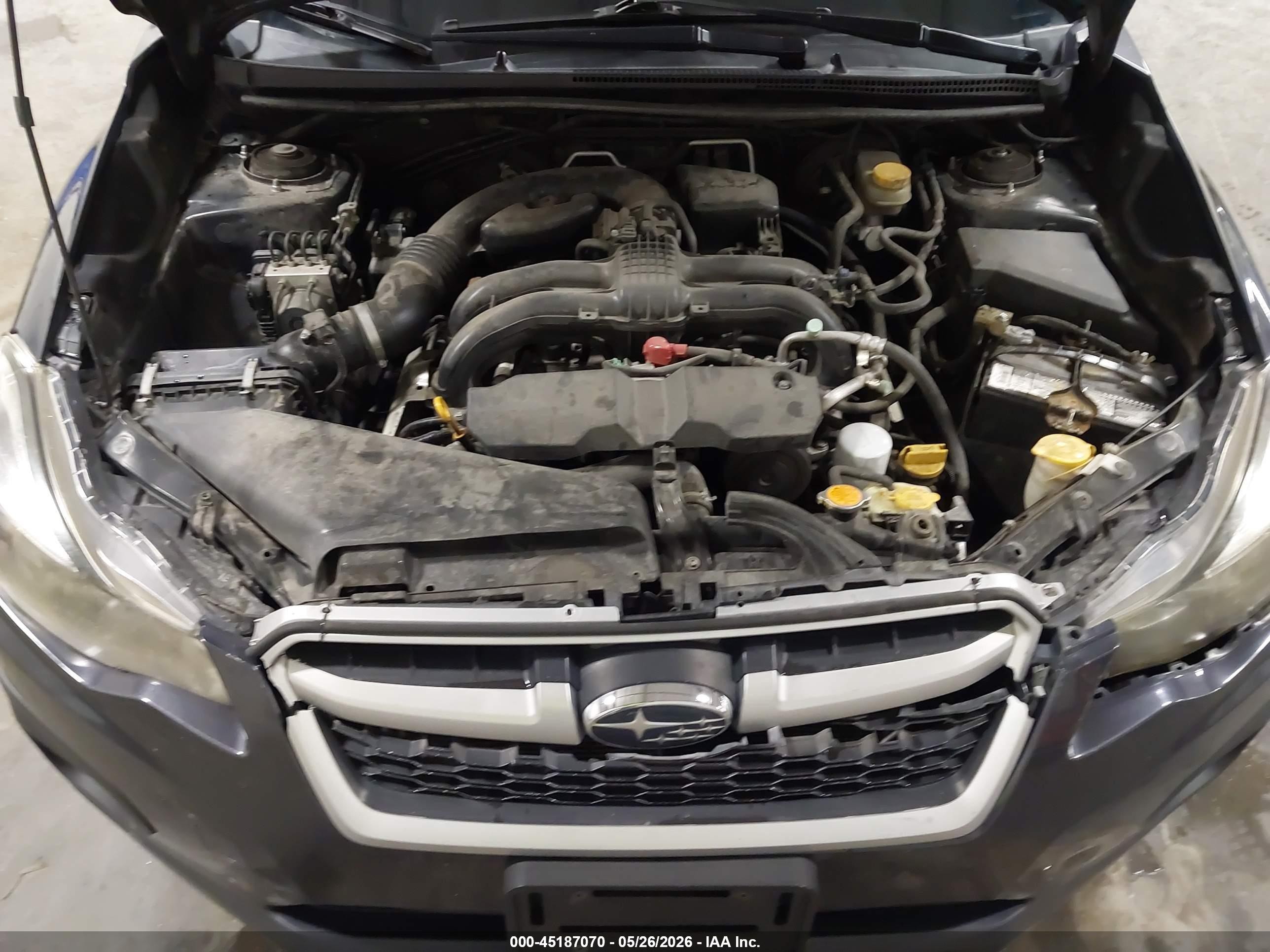 2014 Subaru Impreza 2.0i Sport Premium Gray vin: JF1GPAL63E8278938