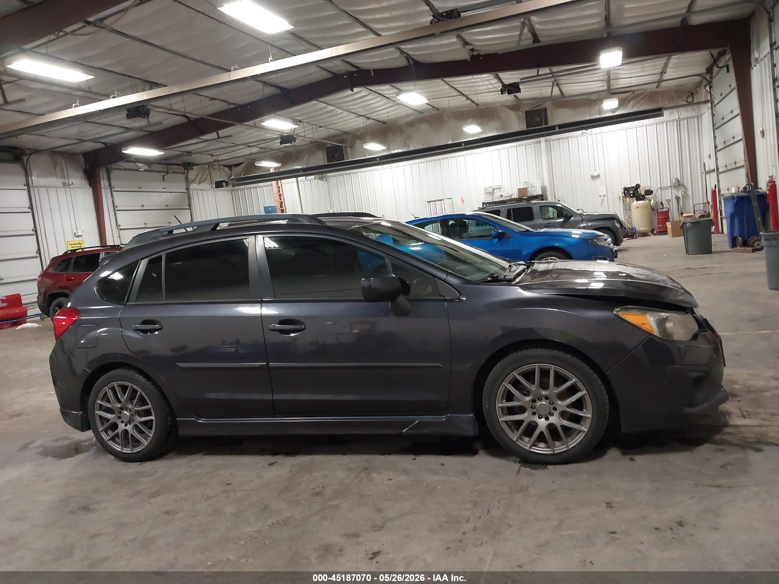 2014 Subaru Impreza 2.0i Sport Premium Gray vin: JF1GPAL63E8278938