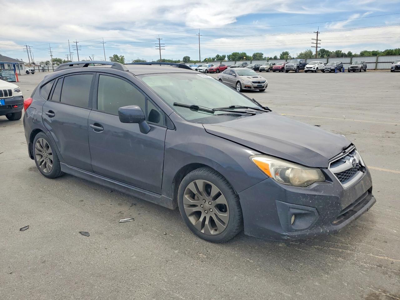 2014 Subaru Impreza Sport Premium Charcoal vin: JF1GPAL63E8292872