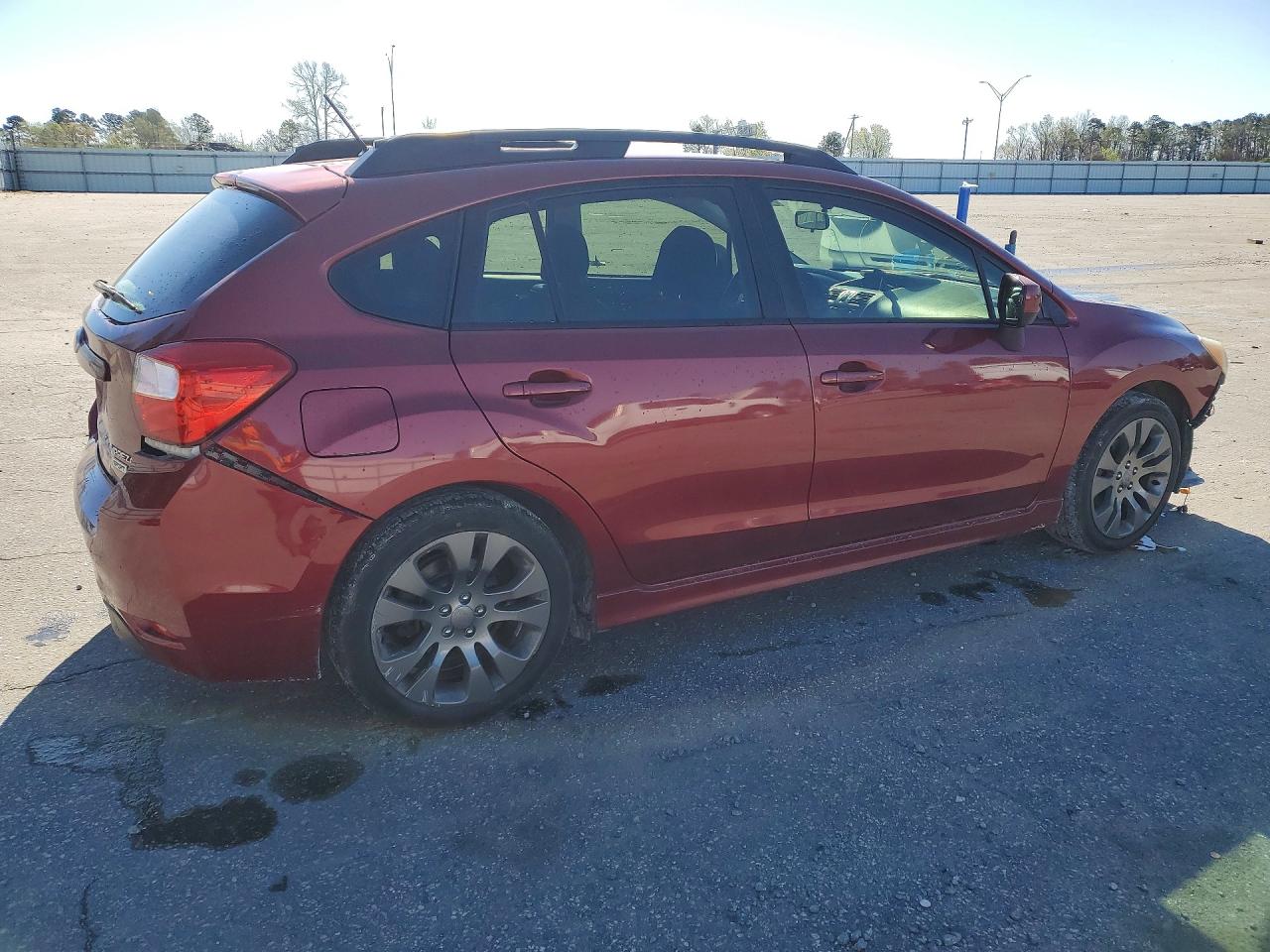 2014 Subaru Impreza Sport Premium Бордовый vin: JF1GPAL63EH332030