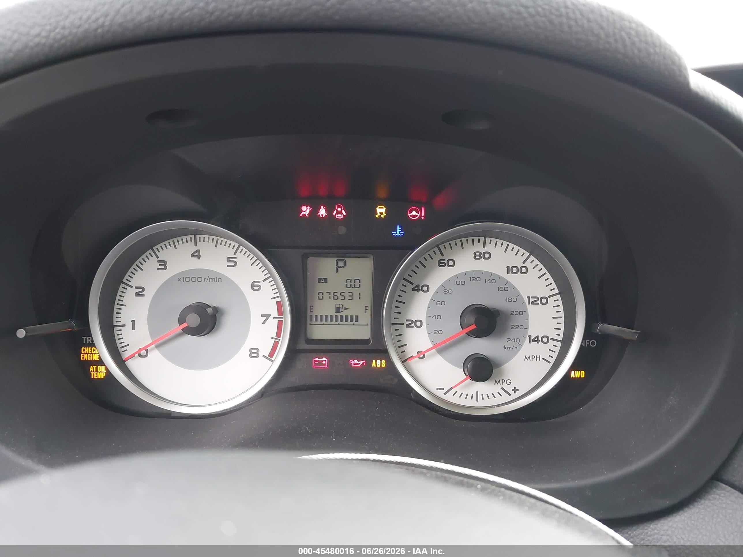 2012 Subaru Impreza 2.0i Sport Premium Синий vin: JF1GPAL64CH221743