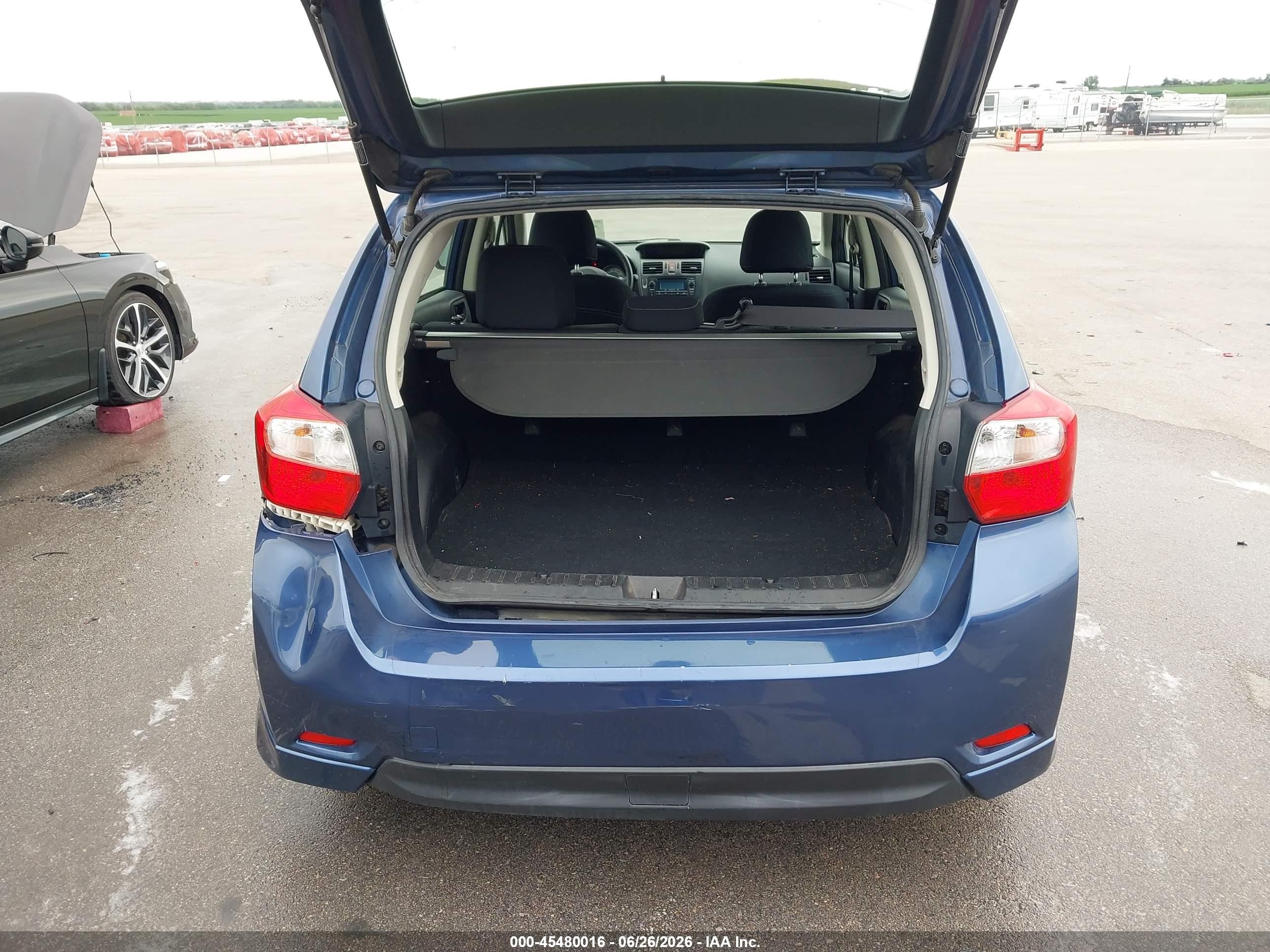2012 Subaru Impreza 2.0i Sport Premium Синий vin: JF1GPAL64CH221743