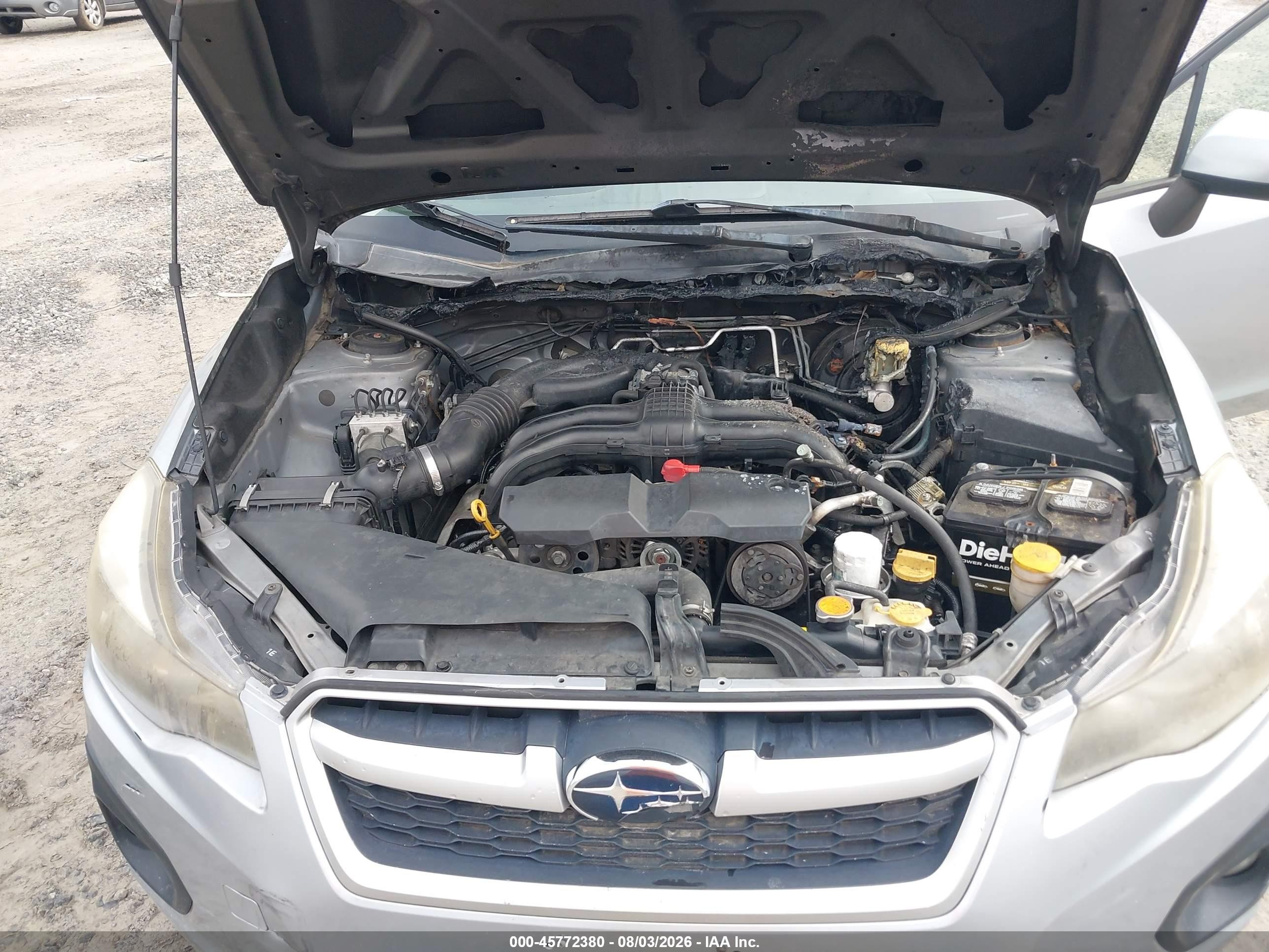 2013 Subaru Impreza 2.0i Sport Premium Серебряный vin: JF1GPAL64D1848677