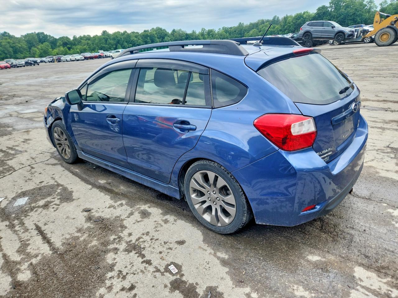 2013 Subaru Impreza Sport Premium Blue vin: JF1GPAL64D2812353