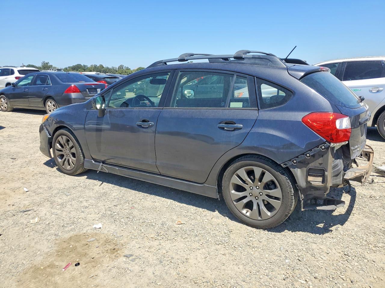 2012 Subaru Impreza Sport Premium Серый vin: JF1GPAL64D2822025