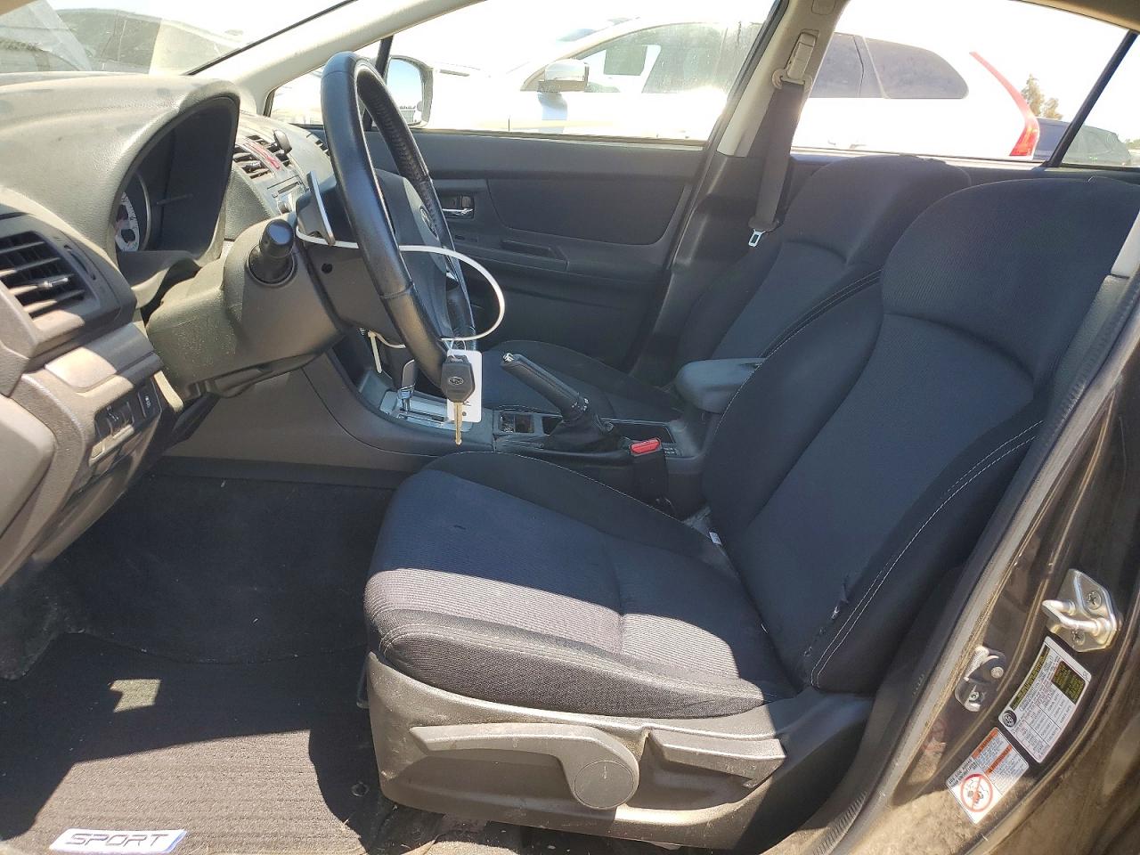 2012 Subaru Impreza Sport Premium Серый vin: JF1GPAL64D2822025