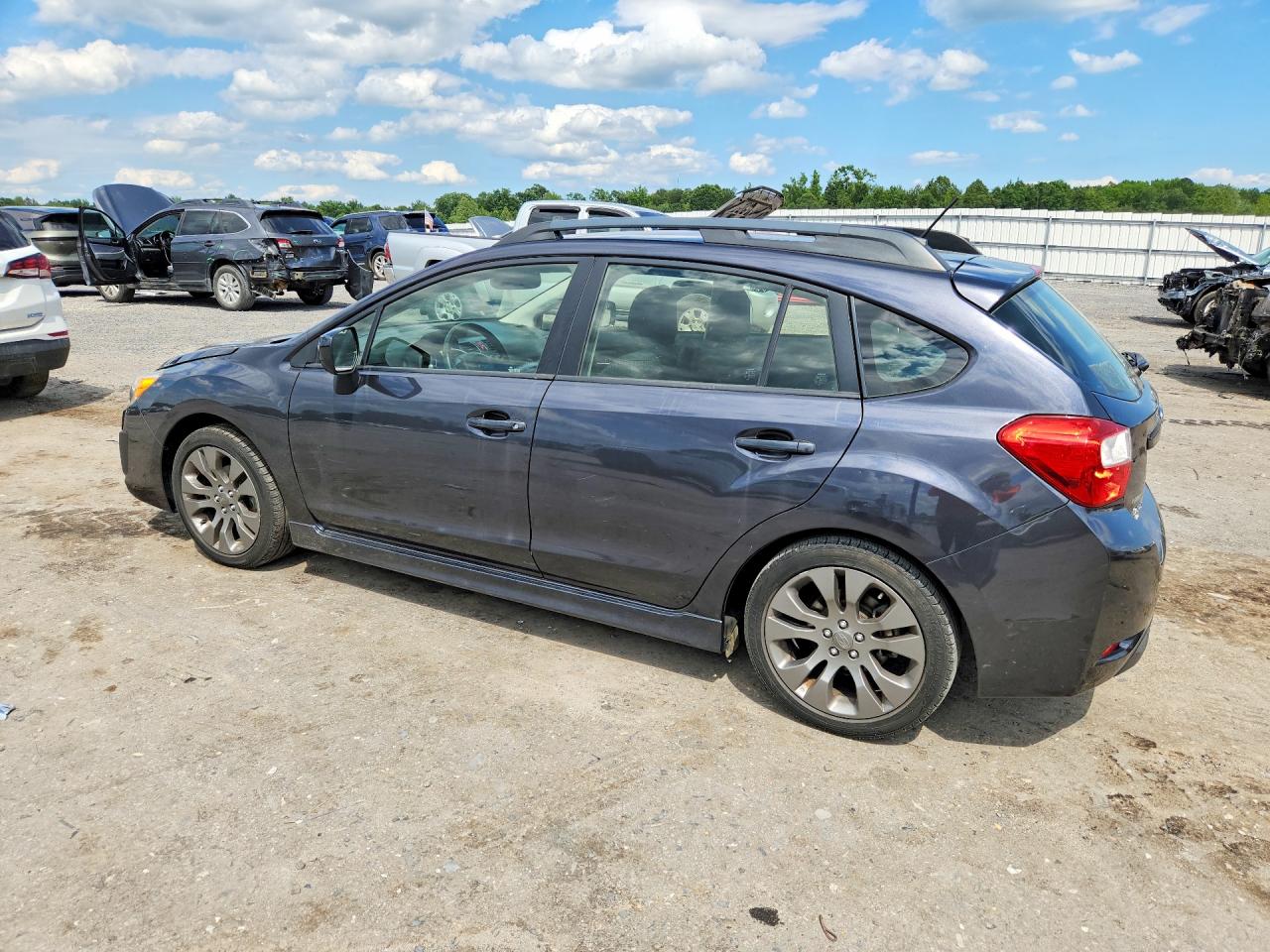 2013 Subaru Impreza Sport Premium Charcoal vin: JF1GPAL64D2885576
