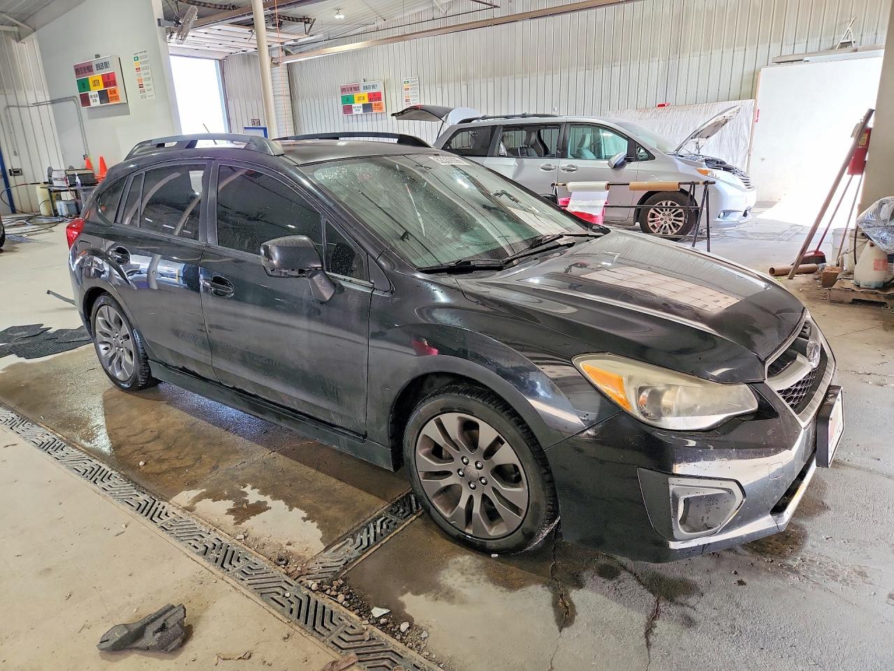 2013 Subaru Impreza Sport Premium Black vin: JF1GPAL64DH201168