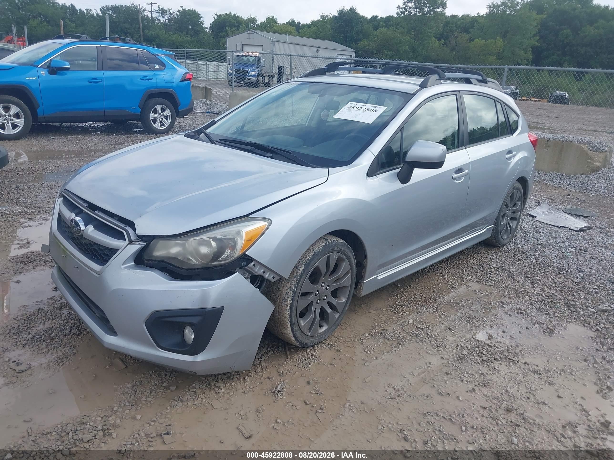 2013 Subaru Impreza 2.0i Sport Premium Silver vin: JF1GPAL64DH805299