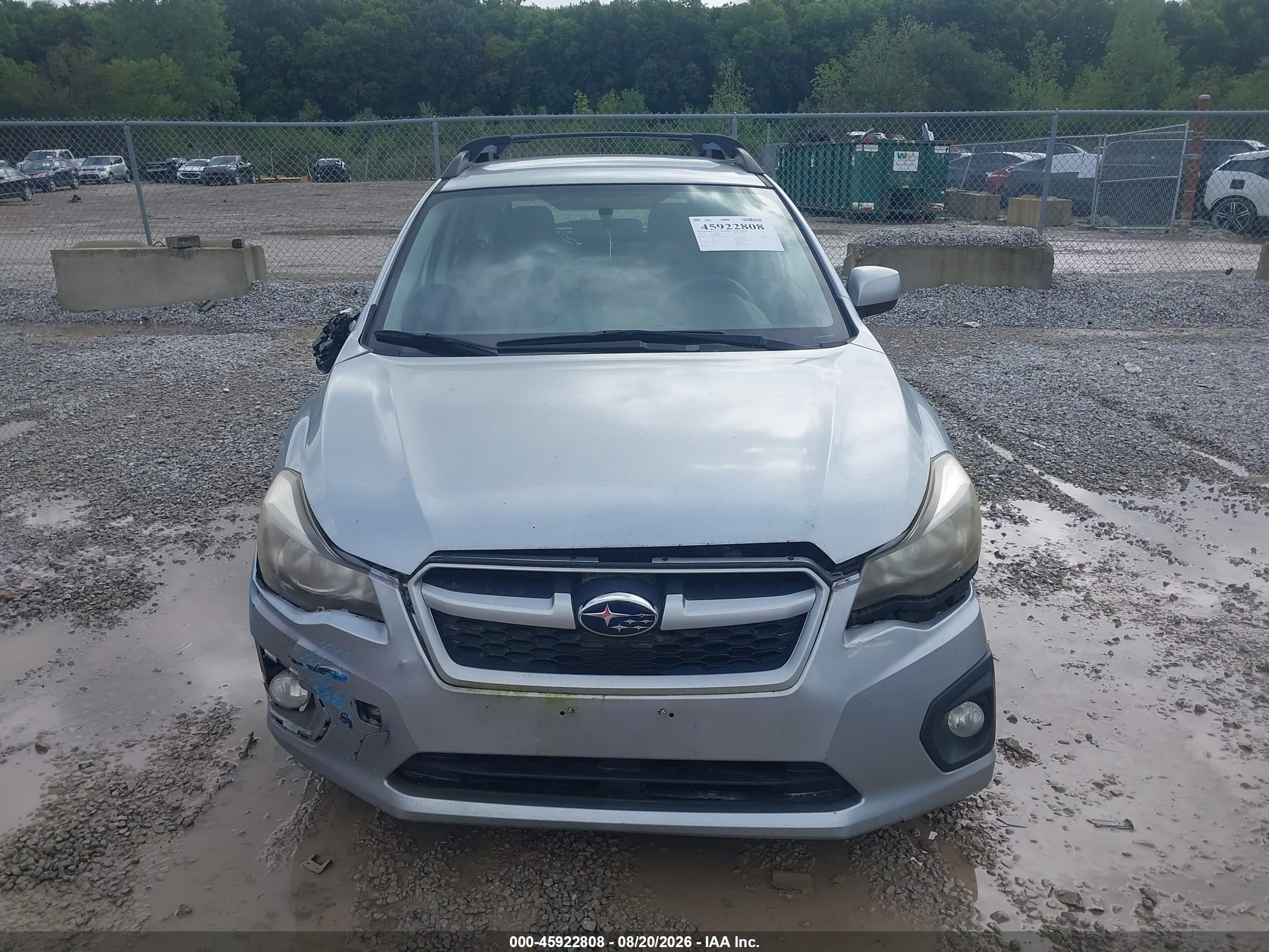 2013 Subaru Impreza 2.0i Sport Premium Silver vin: JF1GPAL64DH805299