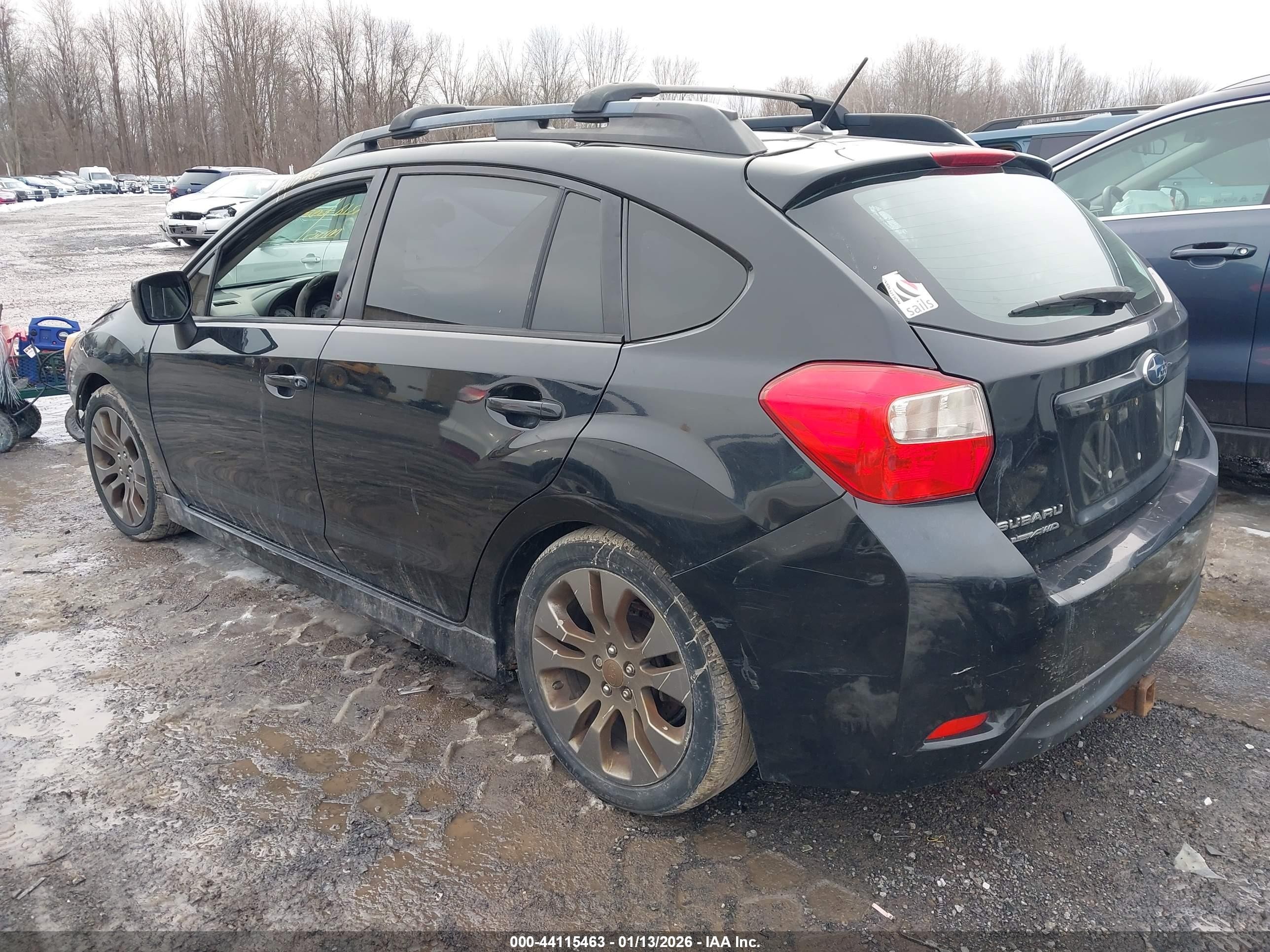 2013 Subaru Impreza 2.0i Sport Premium Черный vin: JF1GPAL64DH813046