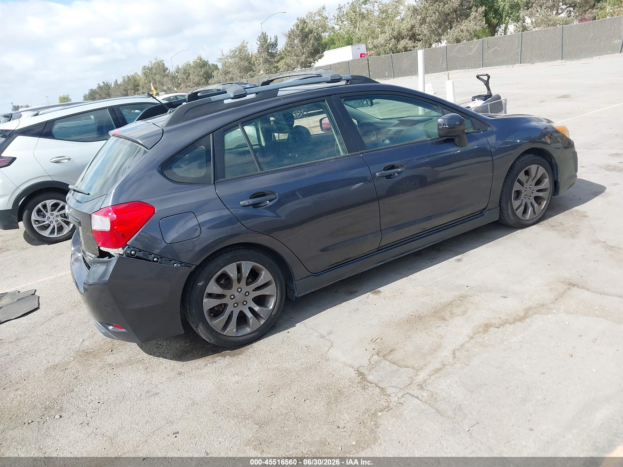 2013 Subaru Impreza 2.0i Sport Premium Gray vin: JF1GPAL64DH847021