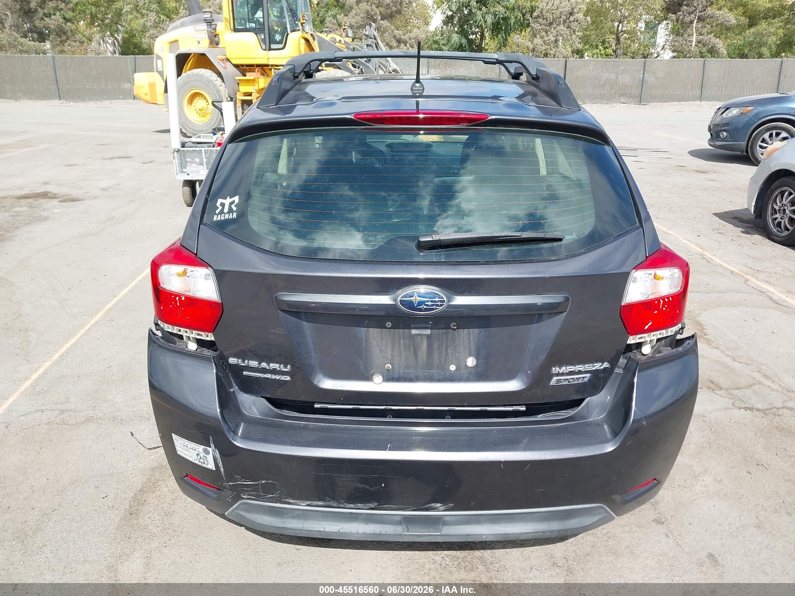 2013 Subaru Impreza 2.0i Sport Premium Gray vin: JF1GPAL64DH847021