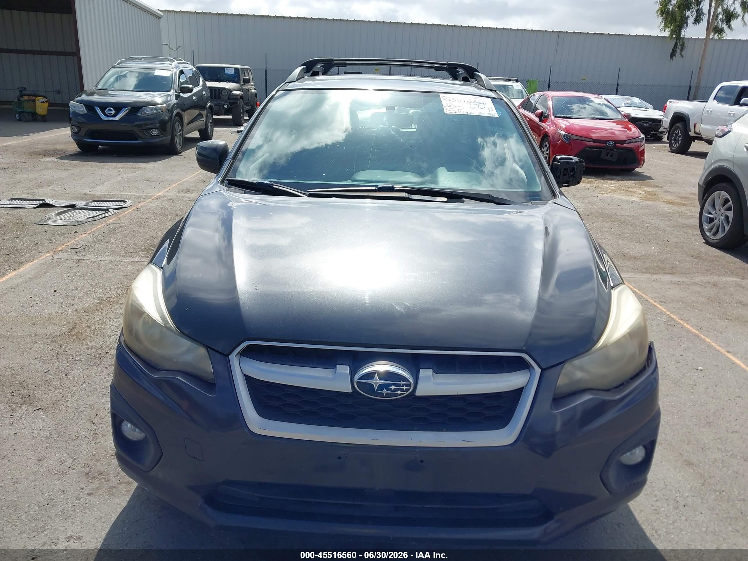 2013 Subaru Impreza 2.0i Sport Premium Gray vin: JF1GPAL64DH847021