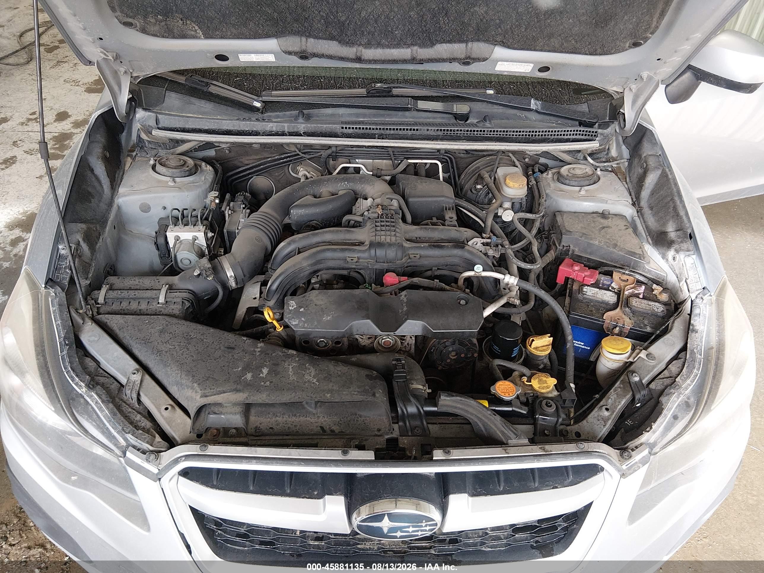 2014 Subaru Impreza 2.0i Sport Premium Silver vin: JF1GPAL64E8239243
