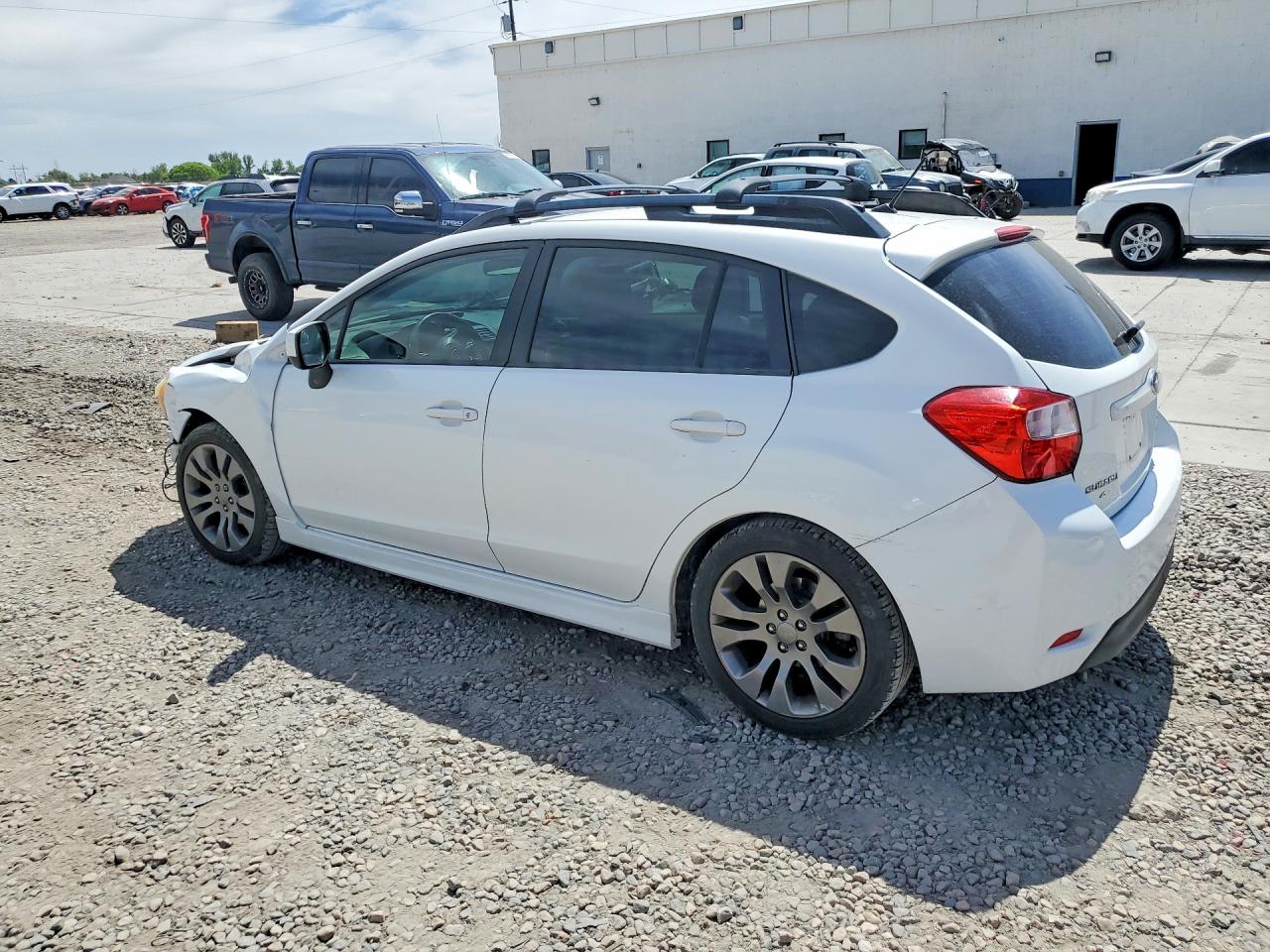 2014 Subaru Impreza Sport Premium Белый vin: JF1GPAL64E8292184