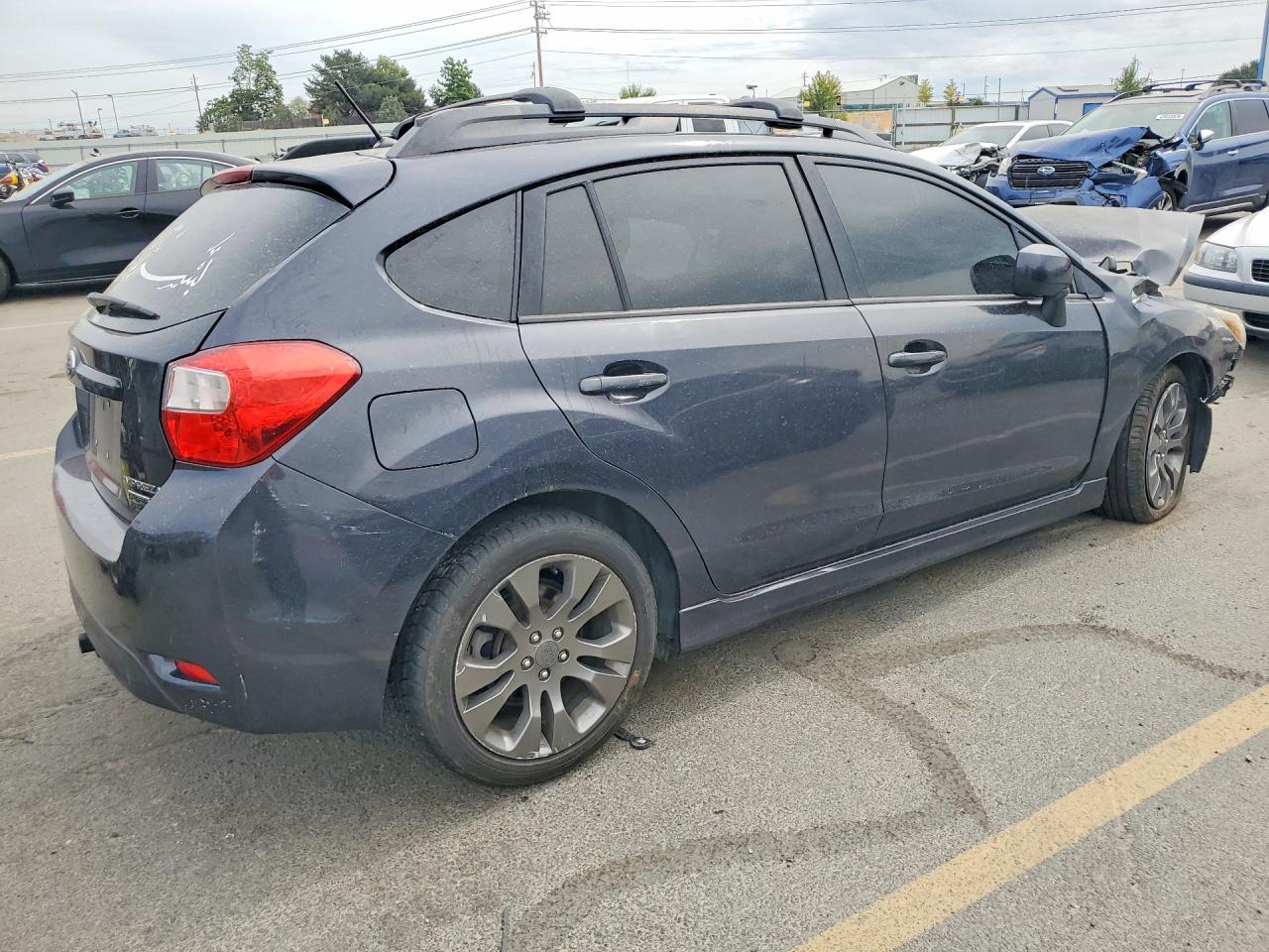 2014 Subaru Impreza Sport Premium Black vin: JF1GPAL64E8325863