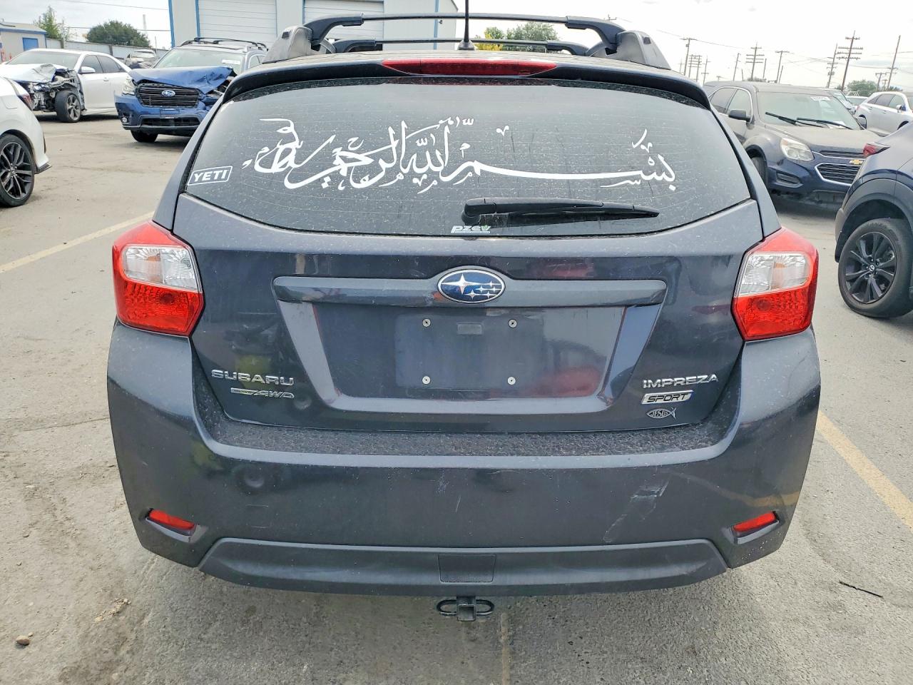 2014 Subaru Impreza Sport Premium Black vin: JF1GPAL64E8325863