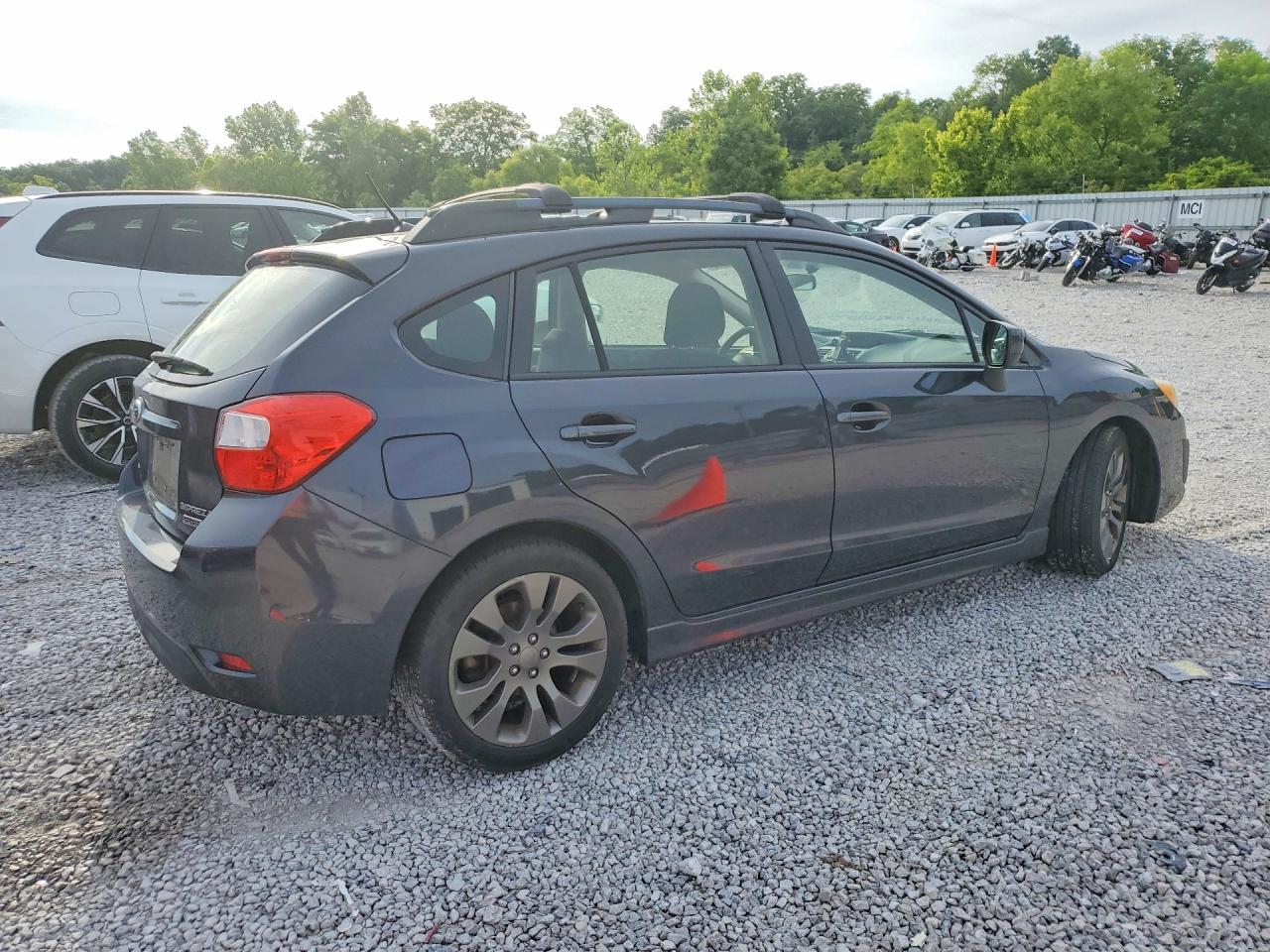 2012 Subaru Impreza Sport Premium Серый vin: JF1GPAL65CG214399