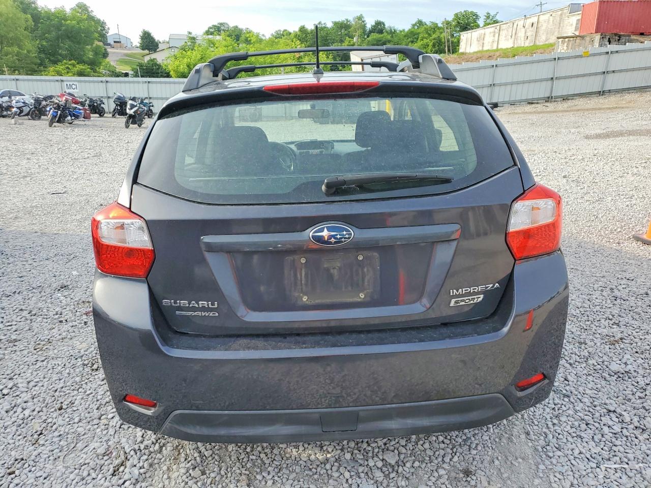 2012 Subaru Impreza Sport Premium Серый vin: JF1GPAL65CG214399