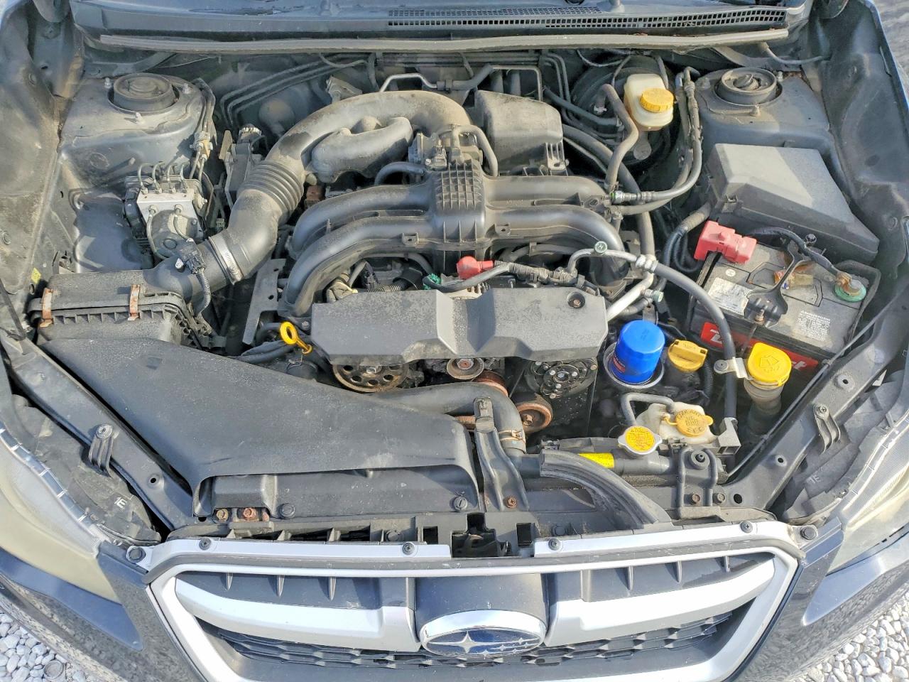 2012 Subaru Impreza Sport Premium Серый vin: JF1GPAL65CG214399