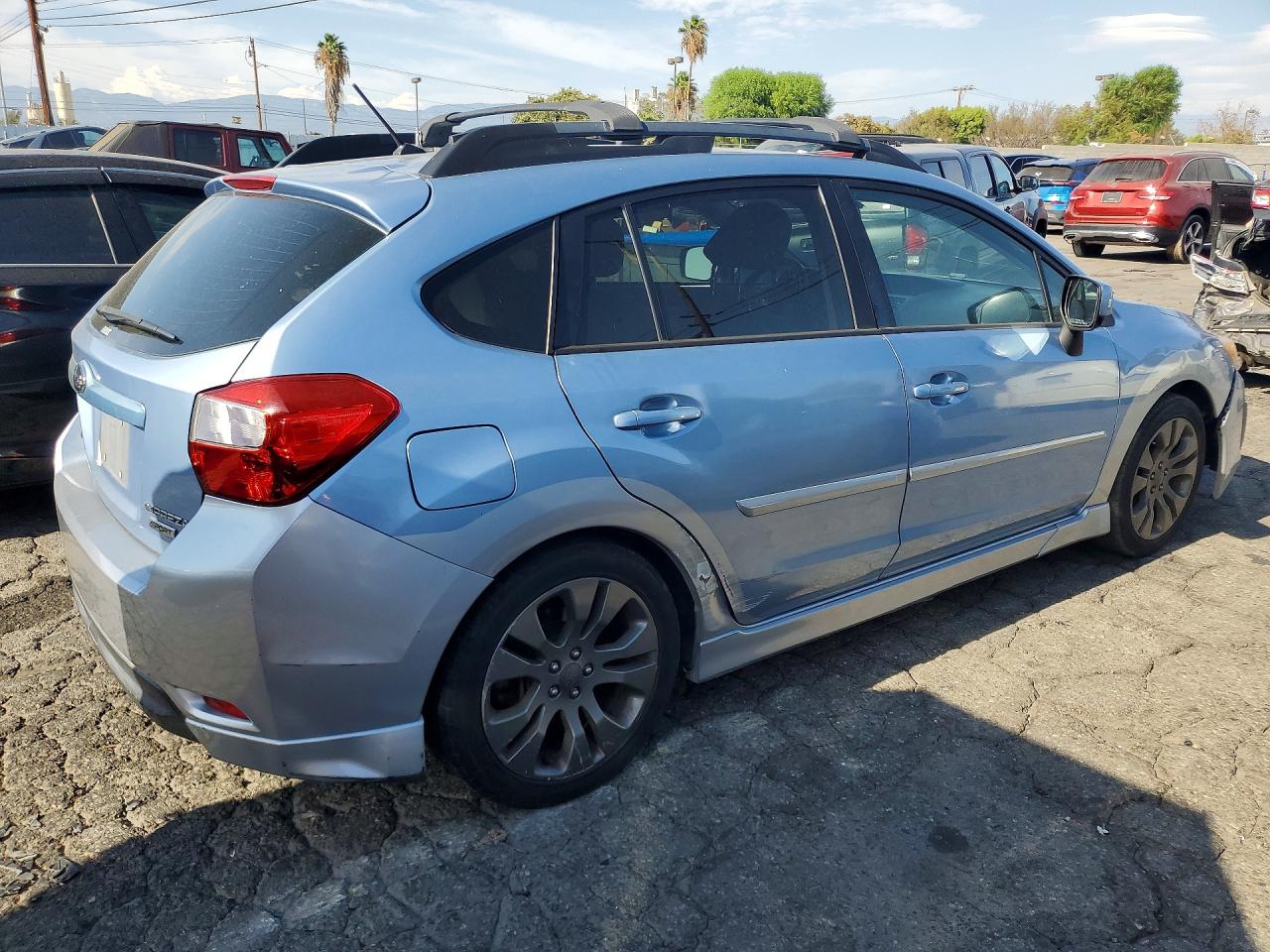 2012 Subaru Impreza Sport Premium Синий vin: JF1GPAL65CH219161