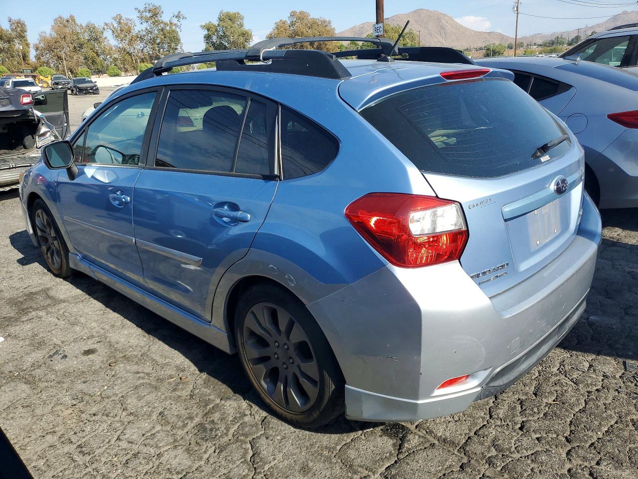 2012 Subaru Impreza Sport Premium Синий vin: JF1GPAL65CH219161