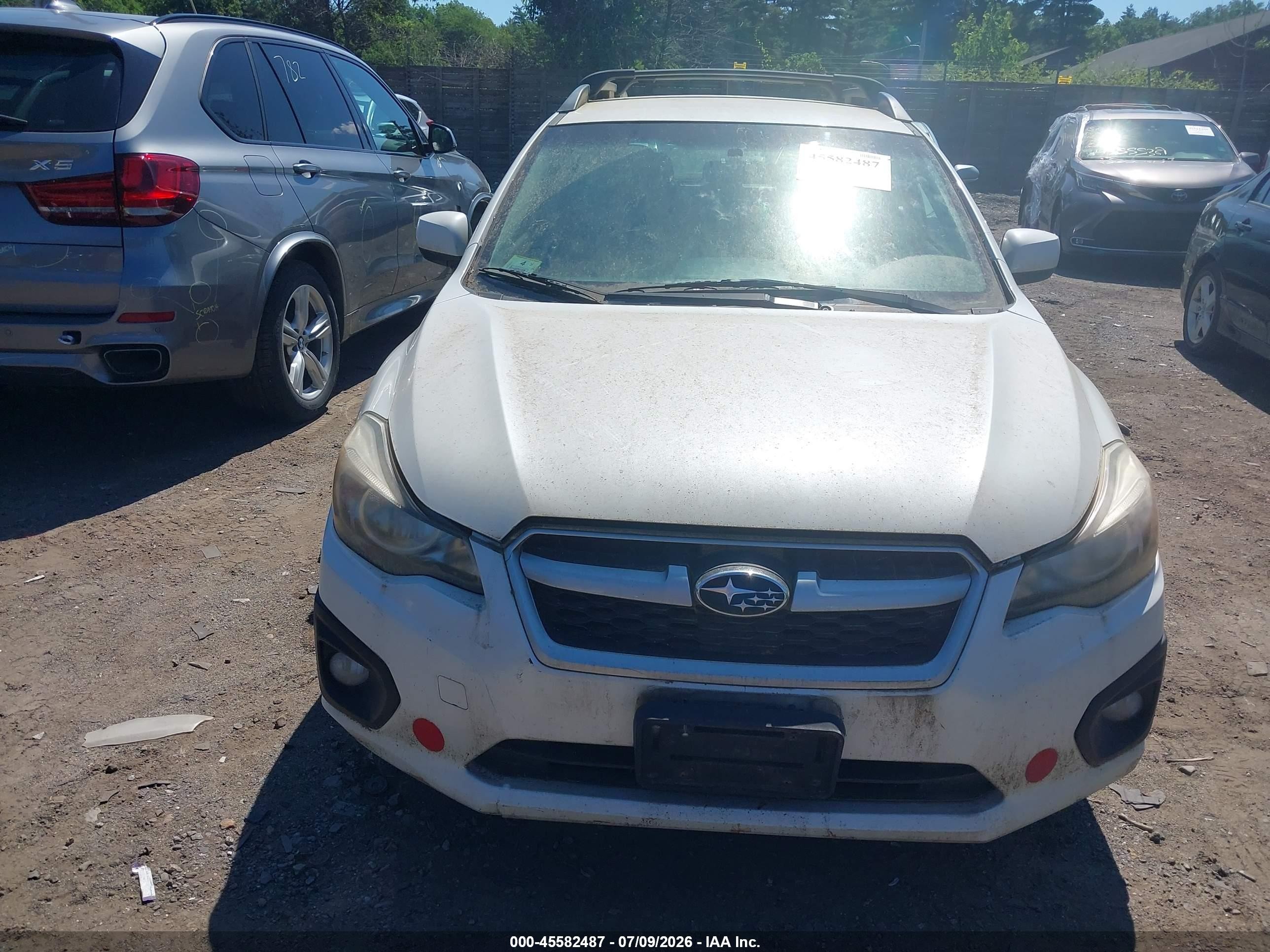 2013 Subaru Impreza 2.0i Sport Premium White vin: JF1GPAL65D2816217