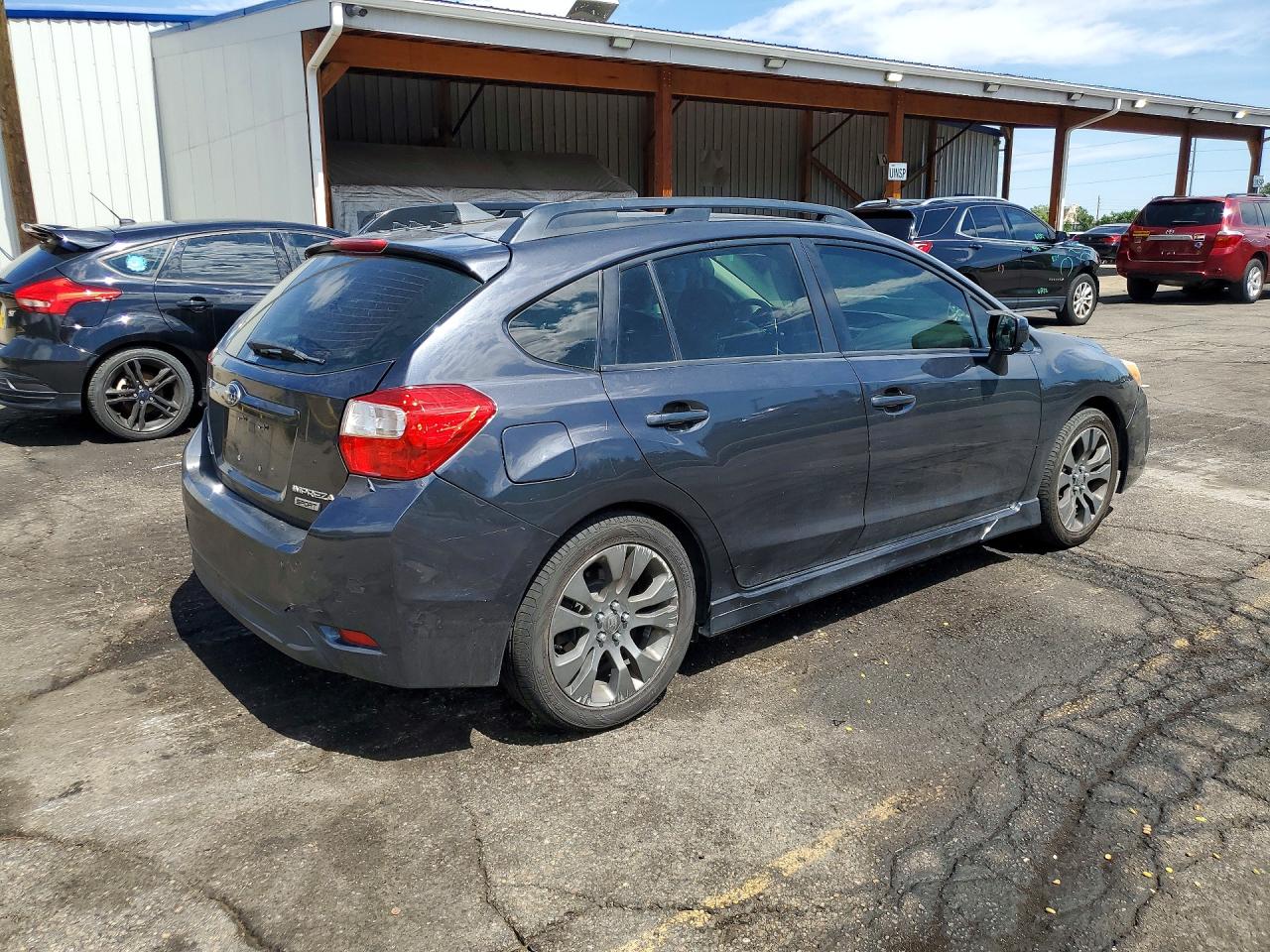 2014 Subaru Impreza Sport Premium Black vin: JF1GPAL65E8242362