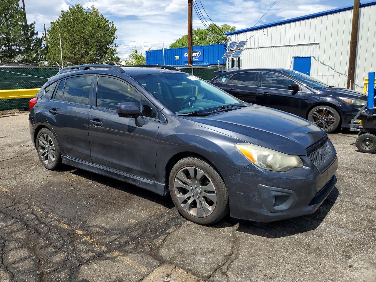 2014 Subaru Impreza Sport Premium Black vin: JF1GPAL65E8242362