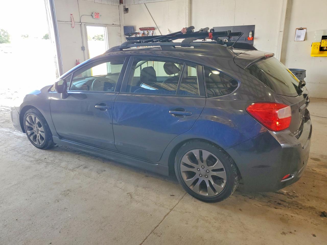 2014 Subaru Impreza Sport Premium Gray vin: JF1GPAL65E8262501