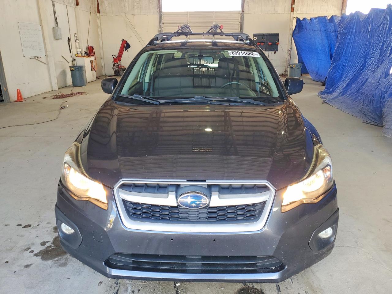 2014 Subaru Impreza Sport Premium Gray vin: JF1GPAL65E8262501