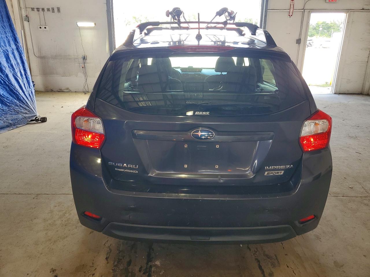 2014 Subaru Impreza Sport Premium Gray vin: JF1GPAL65E8262501