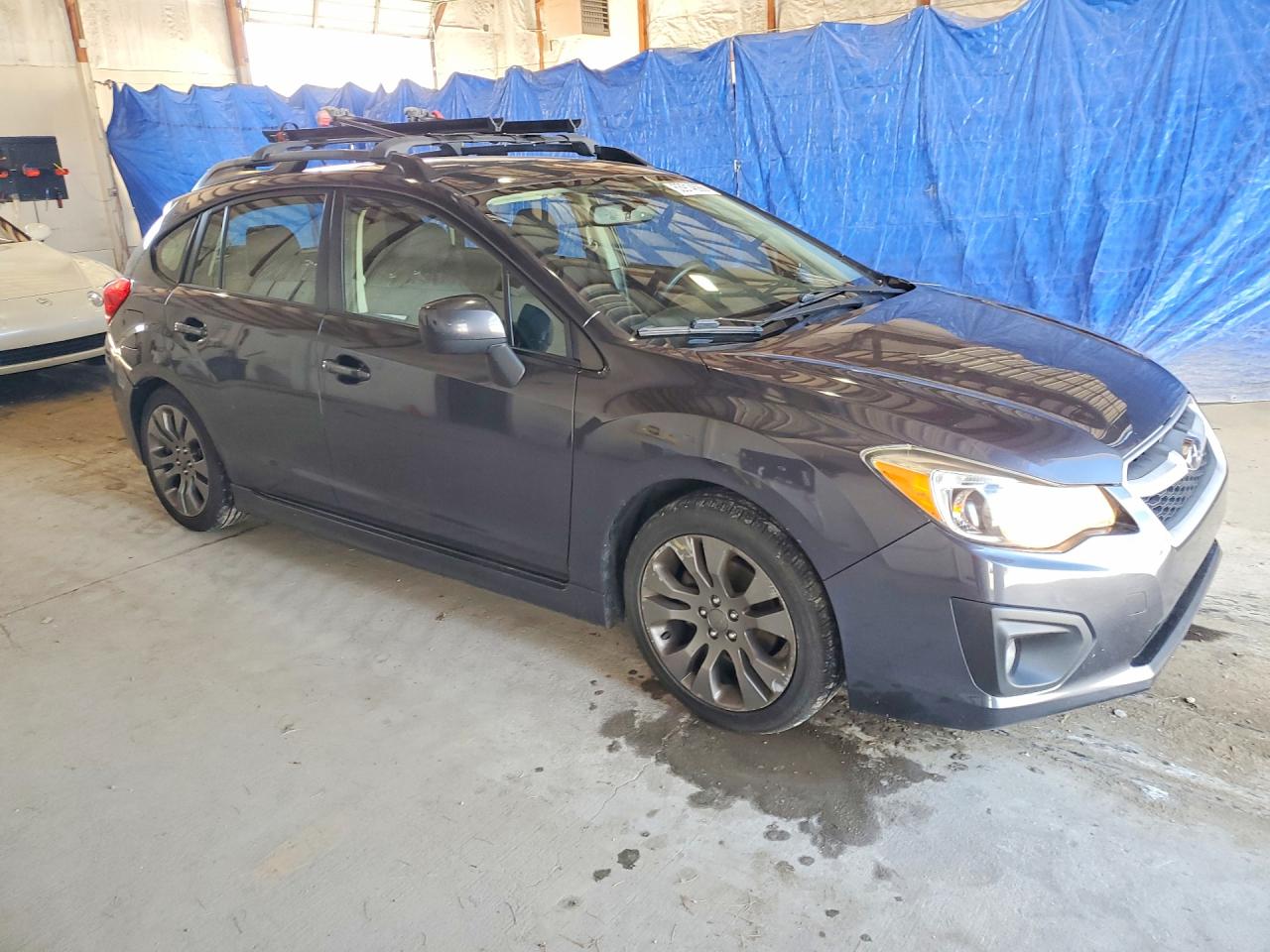 2014 Subaru Impreza Sport Premium Gray vin: JF1GPAL65E8262501