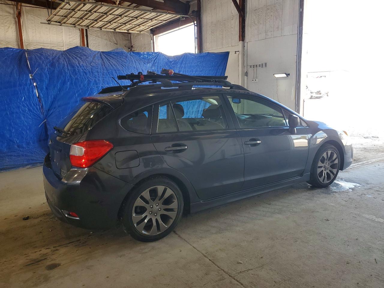 2014 Subaru Impreza Sport Premium Gray vin: JF1GPAL65E8262501