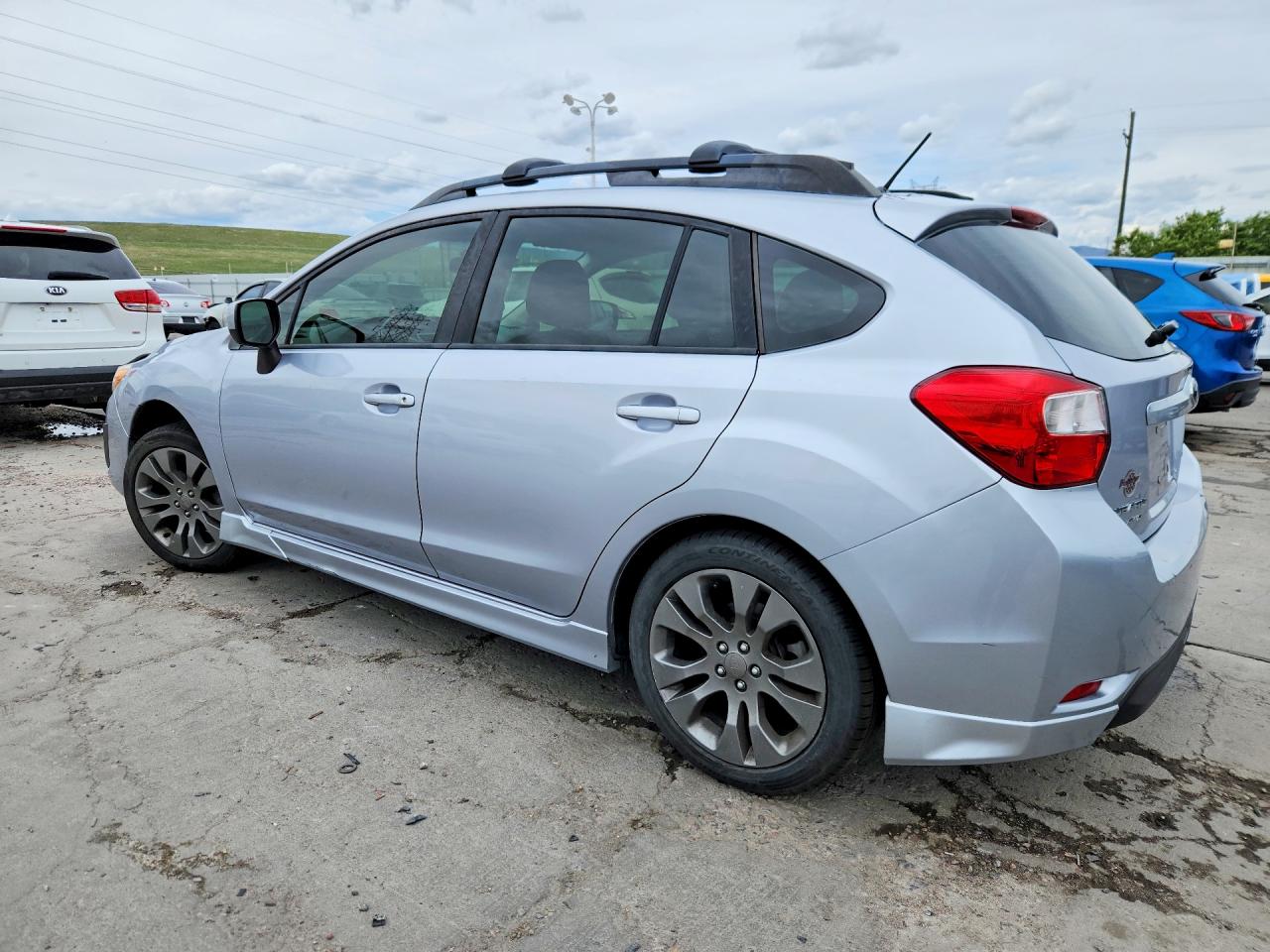 2014 Subaru Impreza Sport Premium Silver vin: JF1GPAL65E8266032