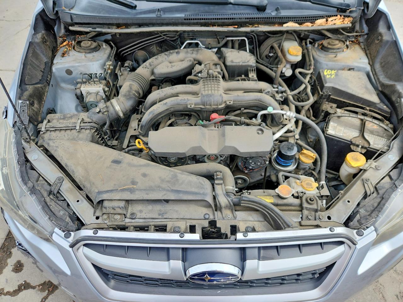 2014 Subaru Impreza Sport Premium Silver vin: JF1GPAL65E8266032