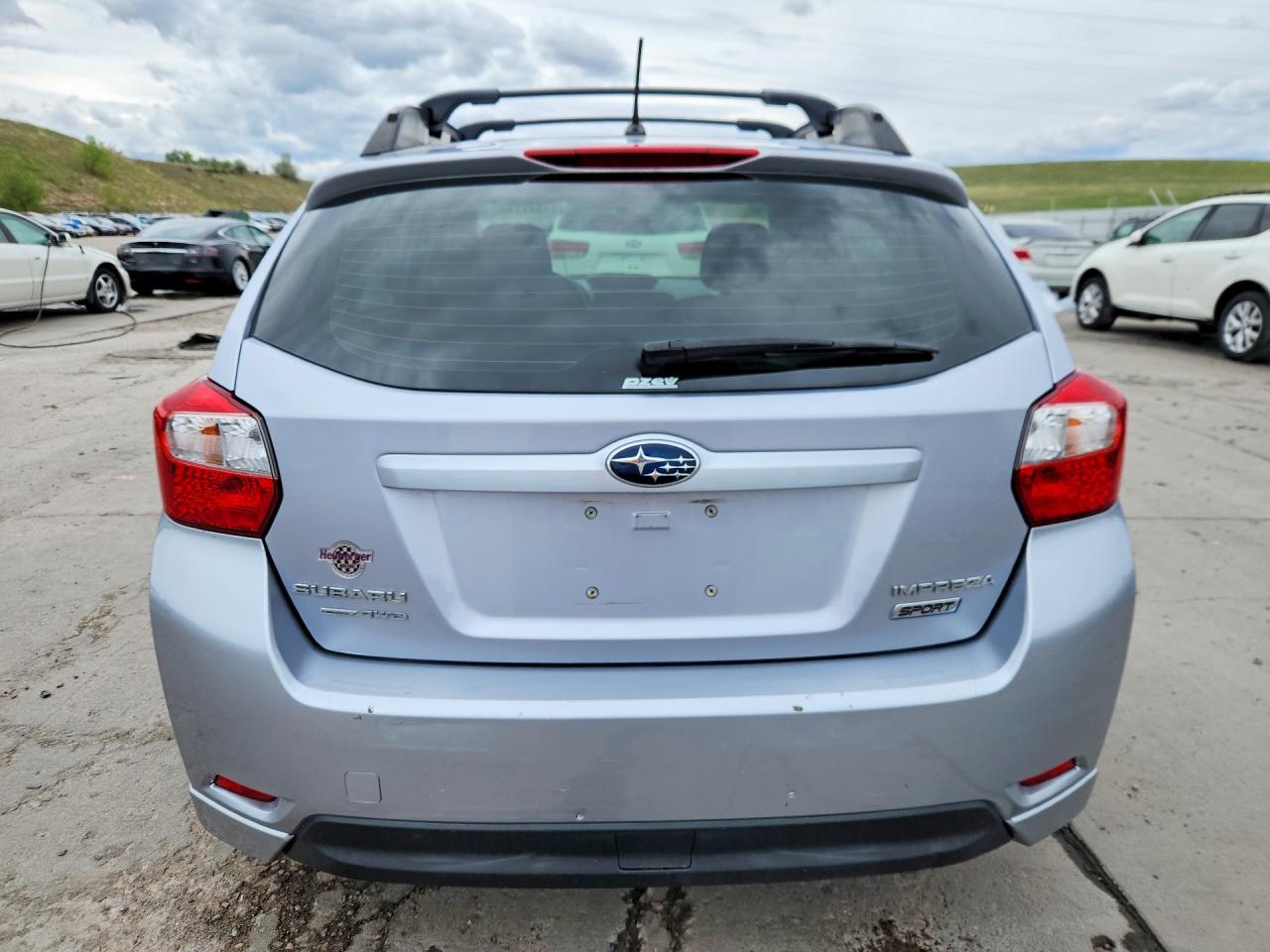 2014 Subaru Impreza Sport Premium Silver vin: JF1GPAL65E8266032