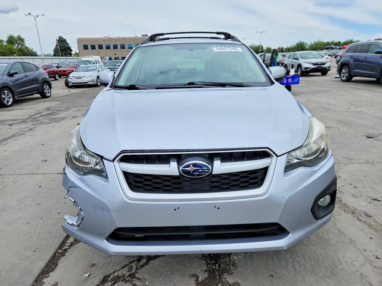 2014 Subaru Impreza Sport Premium Silver vin: JF1GPAL65E8266032
