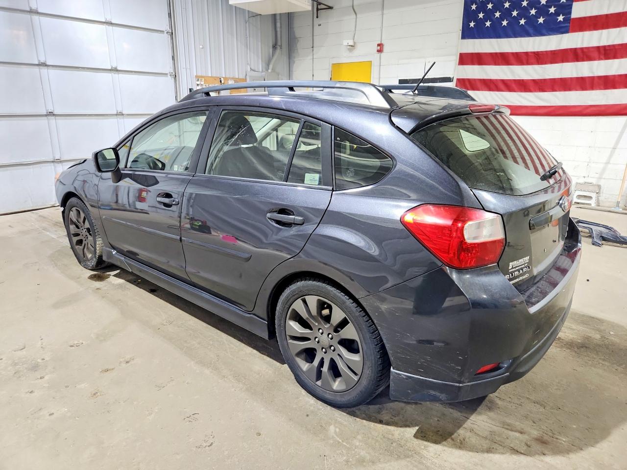 2014 Subaru Impreza Sport Premium Charcoal vin: JF1GPAL65E8297815