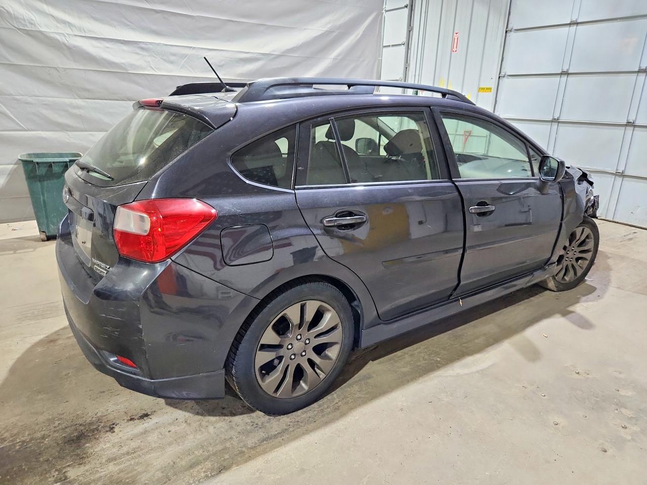 2014 Subaru Impreza Sport Premium Charcoal vin: JF1GPAL65E8297815