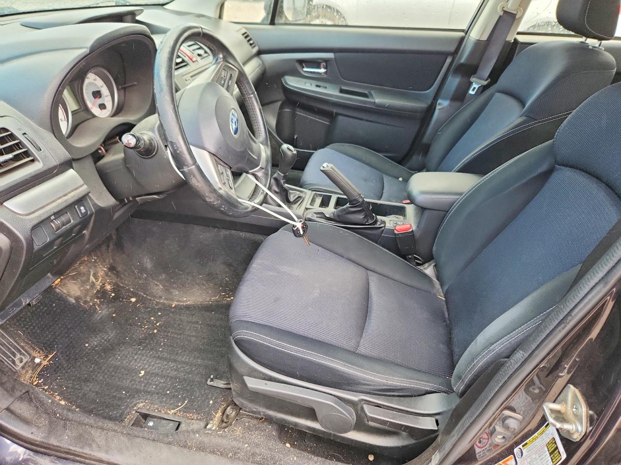 2014 Subaru Impreza Sport Premium Серый vin: JF1GPAL65E9253789