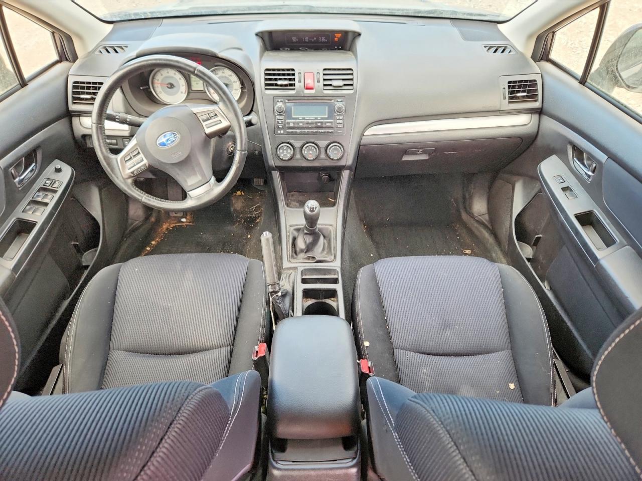 2014 Subaru Impreza Sport Premium Серый vin: JF1GPAL65E9253789