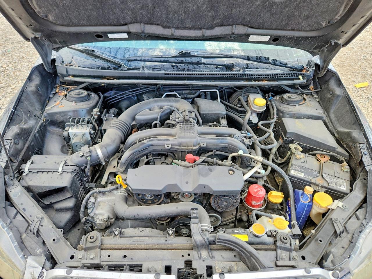 2014 Subaru Impreza Sport Premium Серый vin: JF1GPAL65E9253789
