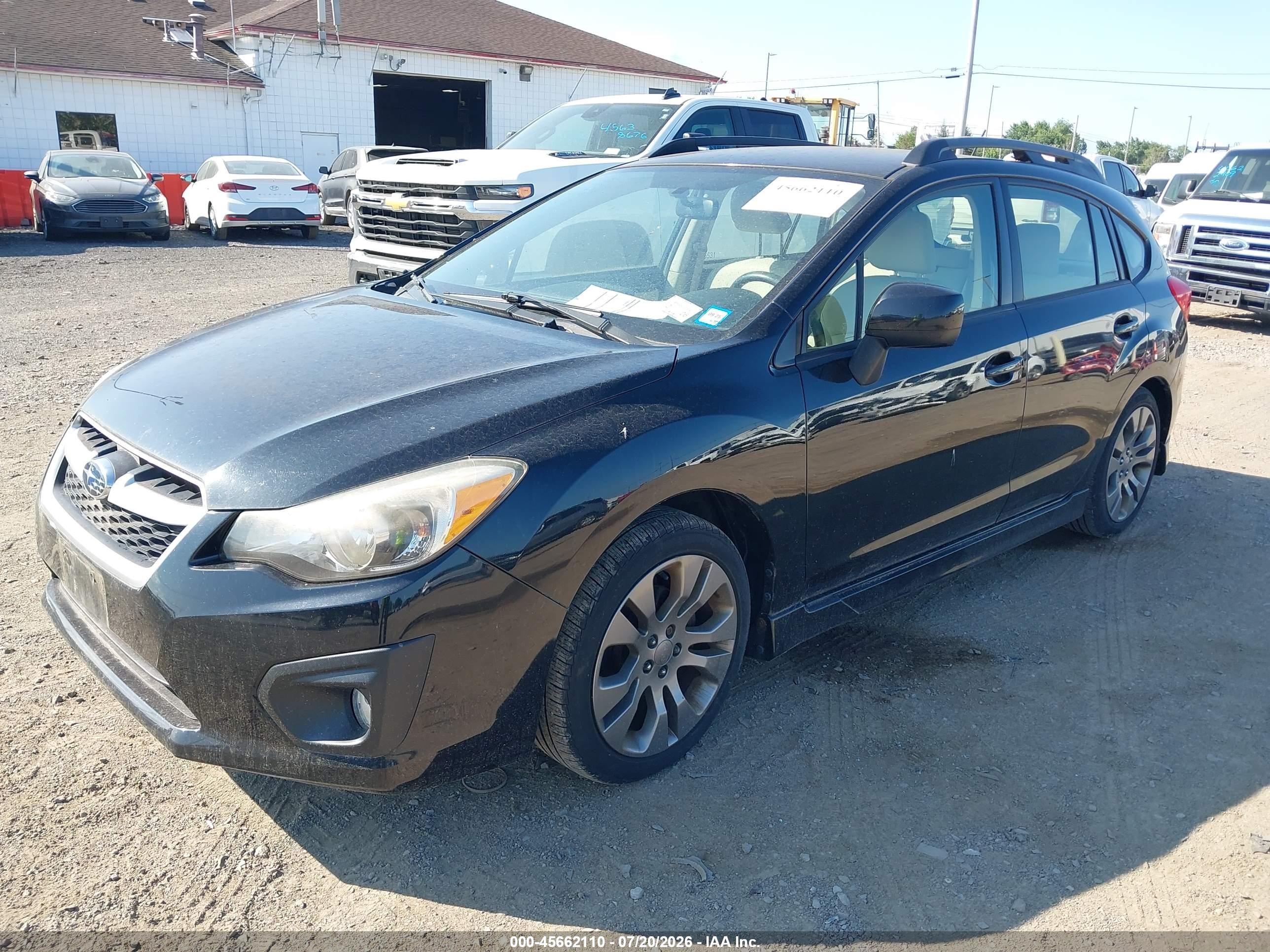 2014 Subaru Impreza 2.0i Sport Premium Black vin: JF1GPAL65E9254277