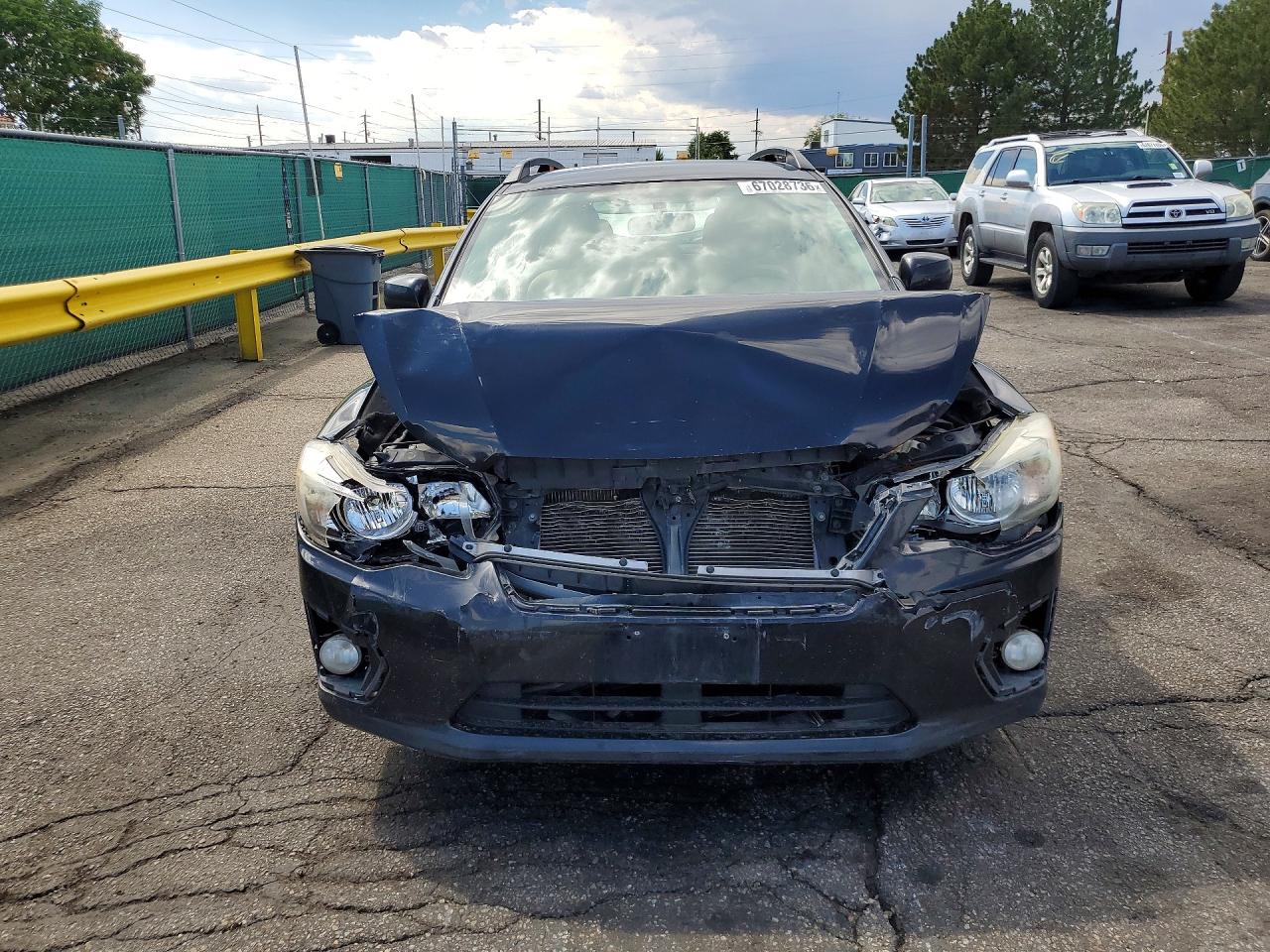 2014 Subaru Impreza Sport Premium Black vin: JF1GPAL65E9258880
