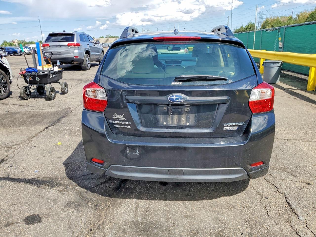 2014 Subaru Impreza Sport Premium Black vin: JF1GPAL65E9258880